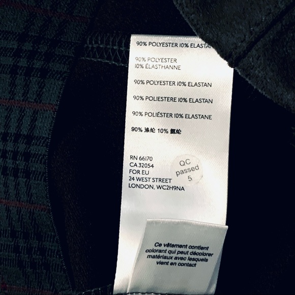 Anthropologie Faux Suede Stretch Legging Zip Ankle 25 - Picture 8 of 8